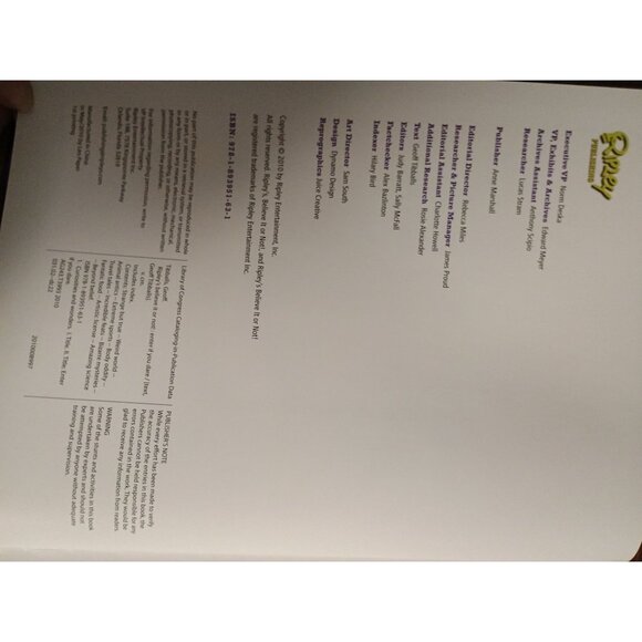 Ripleys‎ Believe It Or Not! Enter If You Dare! Book Hardback - Picture 3 of 8